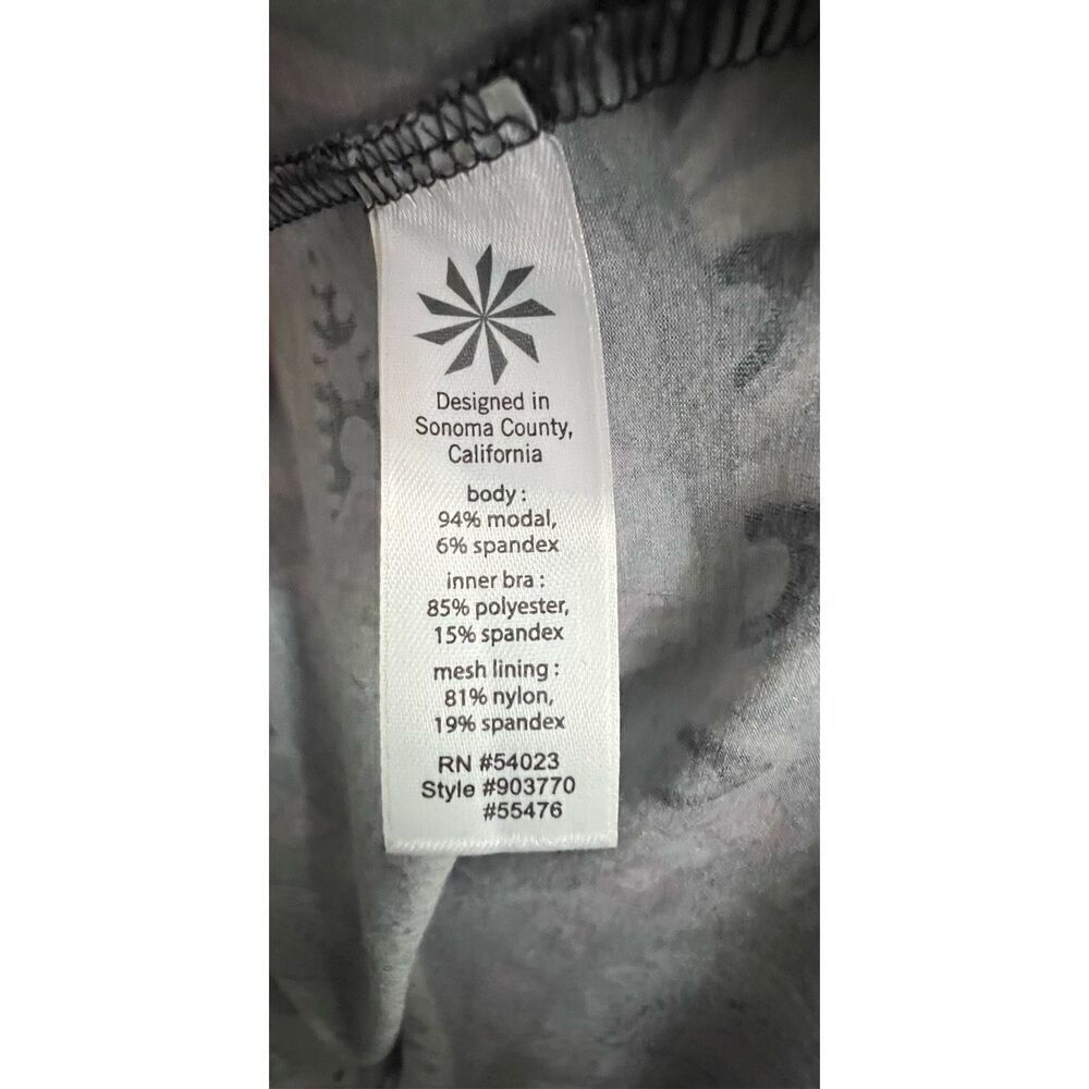 Athleta Boho Athletic Stretchy Tank Top With Built In Bra - Picture 6 of 6